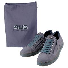 Cesare Paciotti 4US Men's Sneakers Size 9 Purple/Gray - Mint